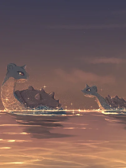 Lapras Sunset - 12 x 8 Print product image (3)
