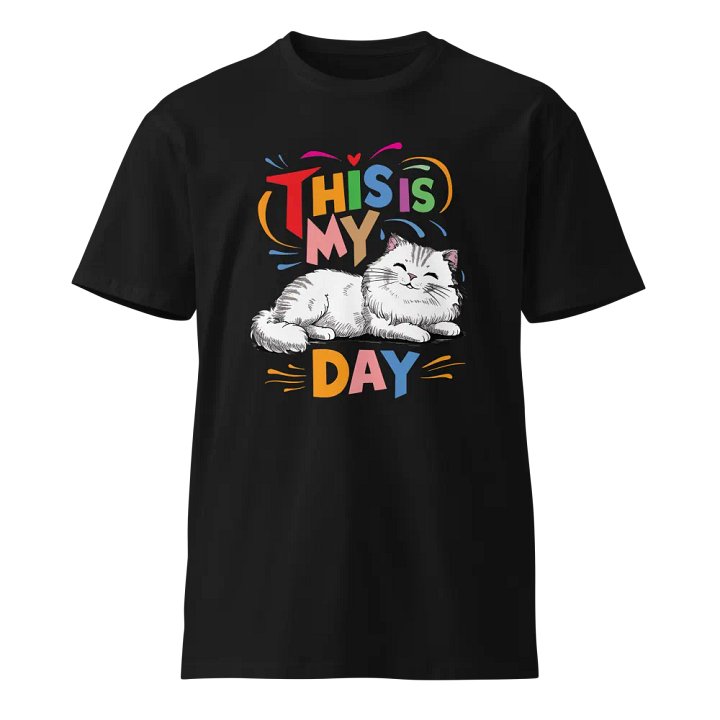 Cheerful Cat day Celebration T-Shirt product image (1)
