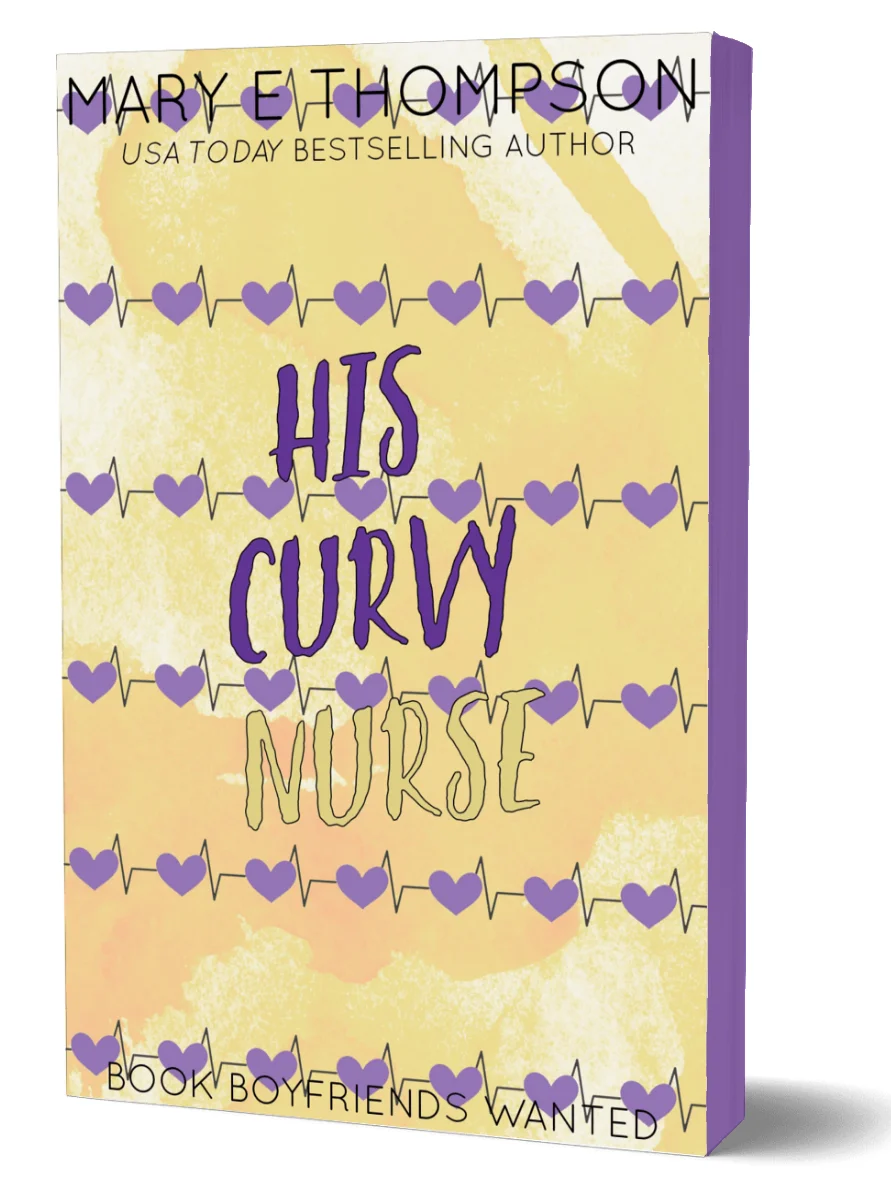 His Curvy Nurse (PAPERBACK) HEART COVER product image (1)