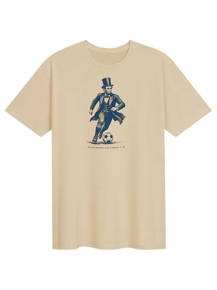 Four Score? Let’s Make It 5! Soccer Tee product image (1)