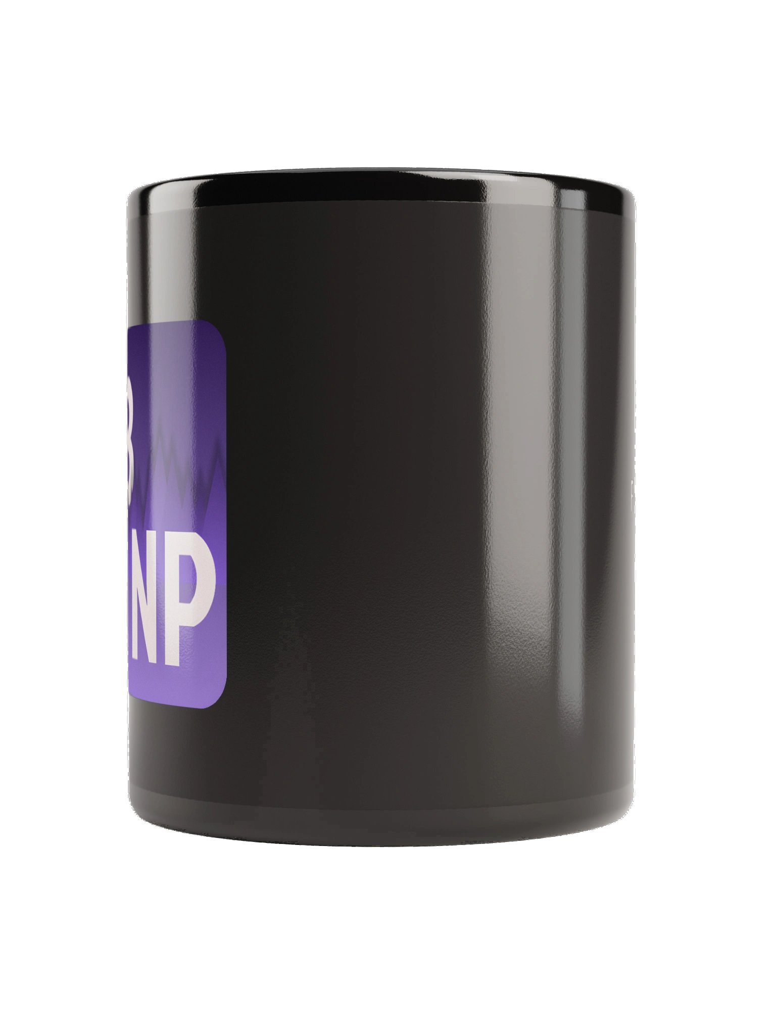 FBNP First Bots Now Players Black Glossy Mug product image (4)