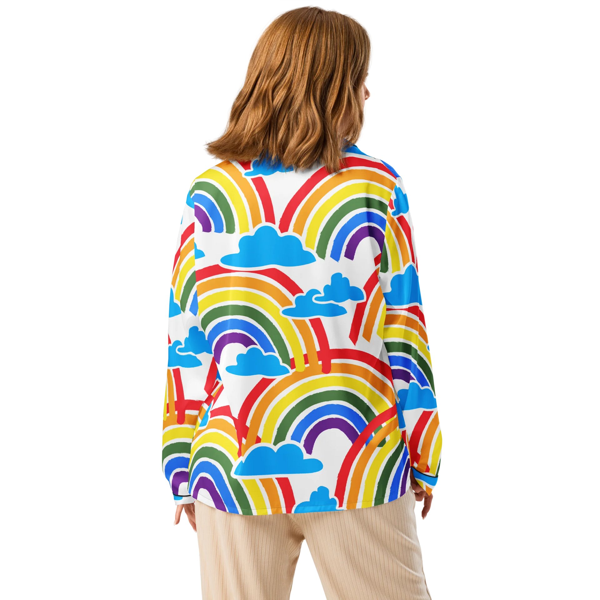 Rainbow Dreams Long Sleeve Pajama Top product image (3)