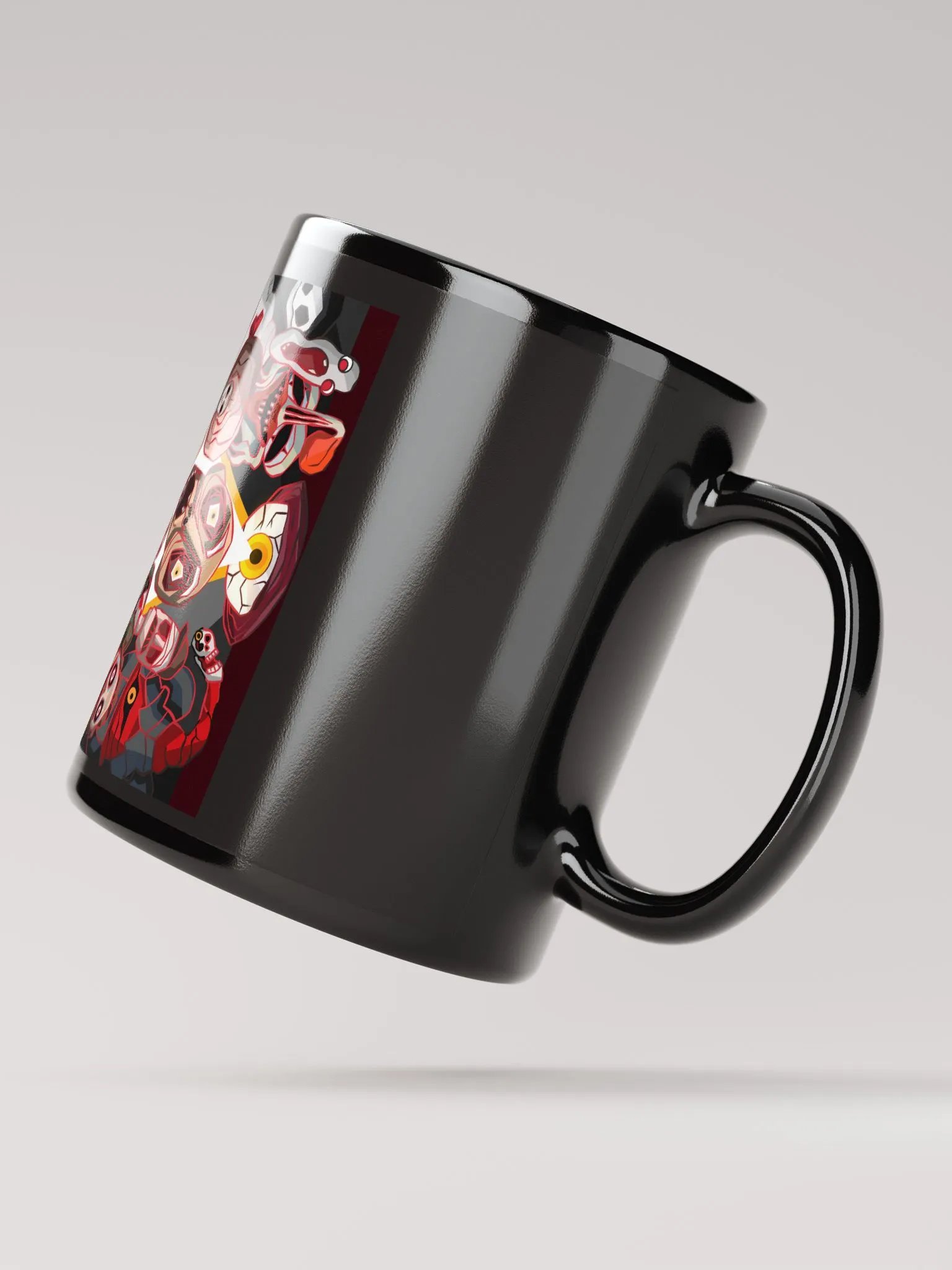 R.E.P.O.D.U.S.T.Y. Black Glossy Mug product image (2)