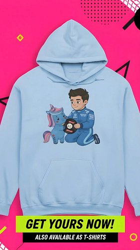 The little fan who asked for a unicorn sticker, the driver who kept his word, and the podium that made it all legendary. Wear...