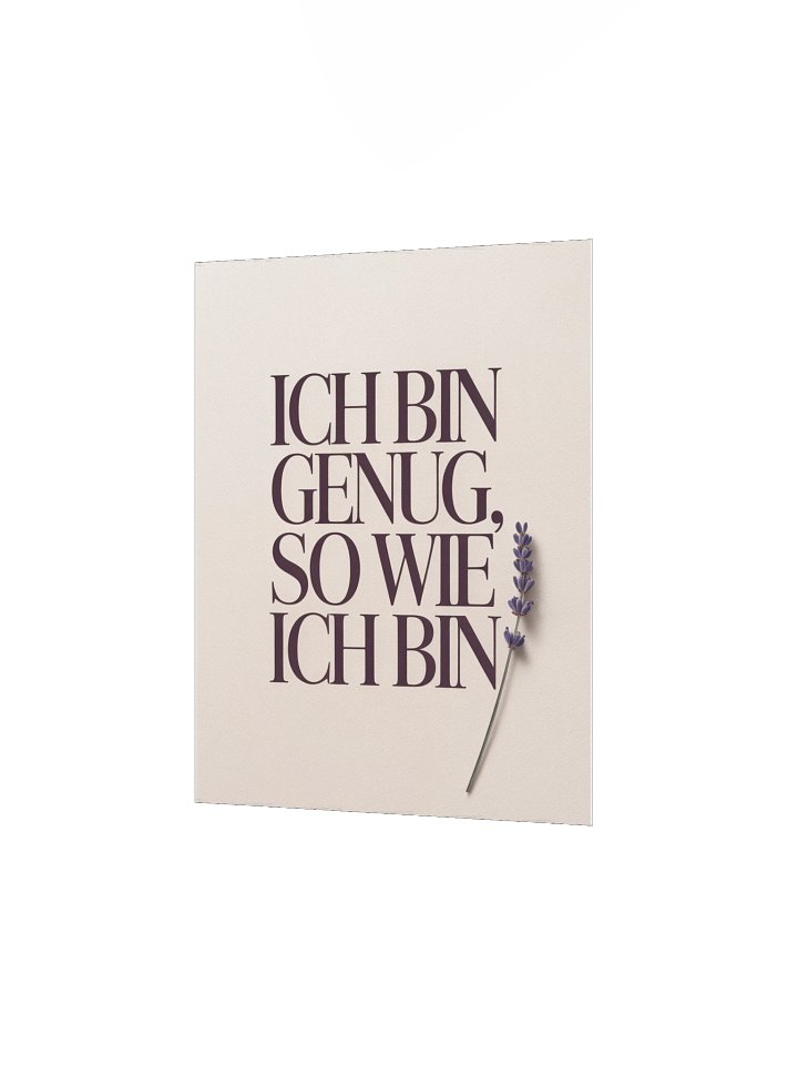 Calm Walls Print – Ich bin genug product image (5)