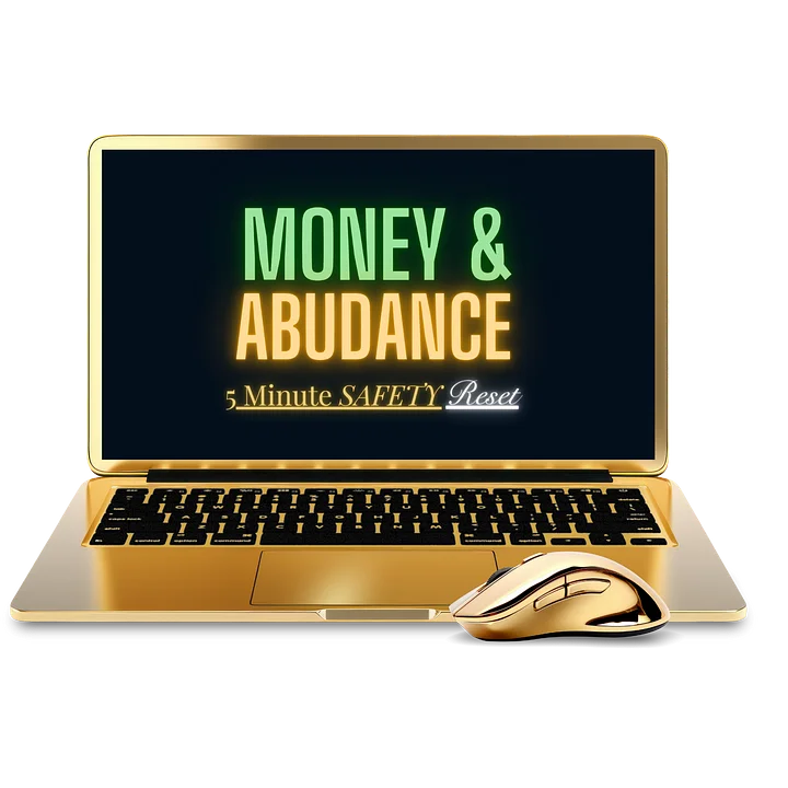 FREE 5-minute Money & Abundance Safety Reset (Audio) product image (1)