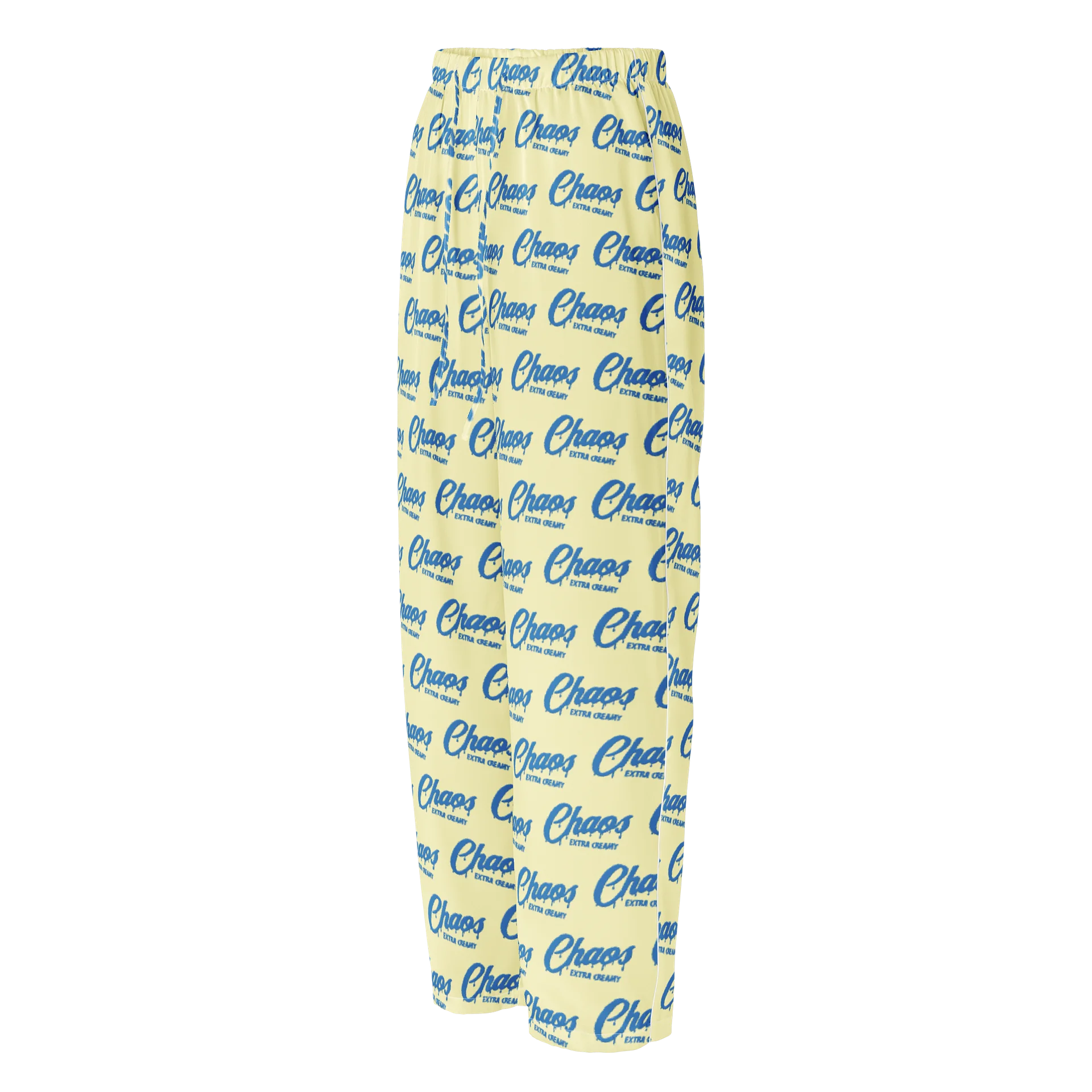 Chaos - Extra Creamy (Blue & Yellow) Women's Pajama Pants product image (1)