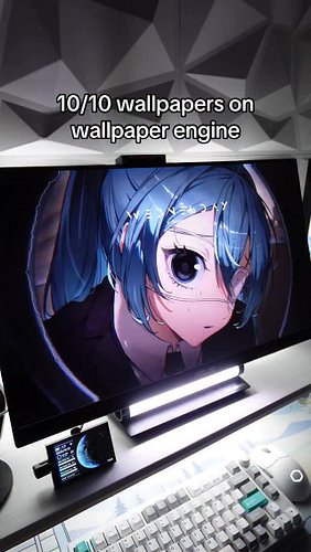 ALL WALLPAPERS 🔗 IN BIO

Wallpaper Engine is on Steam. Rainmeter tutorial for the day/date is linked in my bio @nightxparade ...