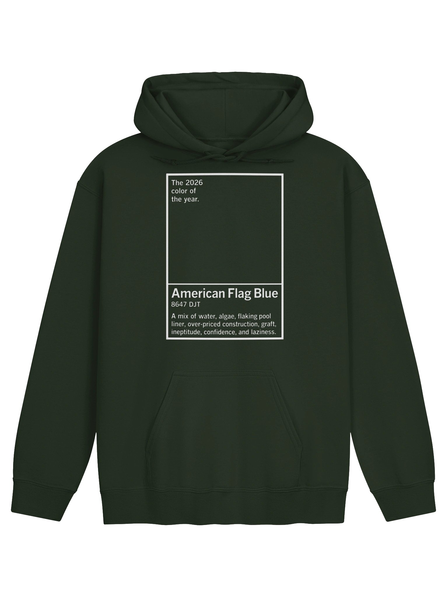 American Flag Blue 8647 Pullover Hoodie product image (1)