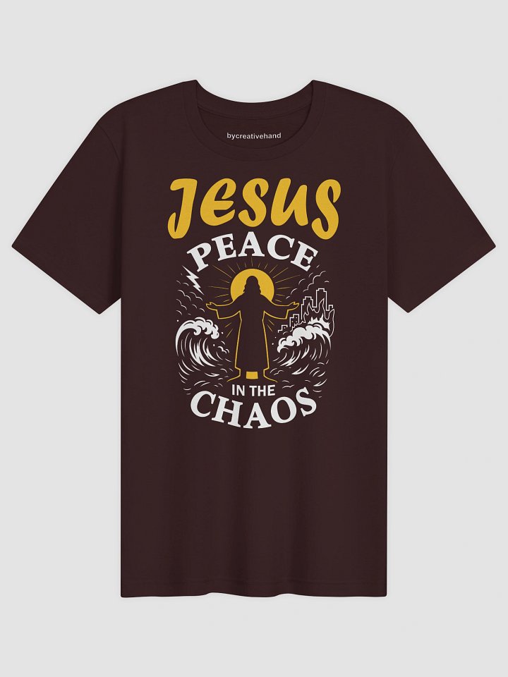 Jesus Peace in the Chaos T-Shirt product image (1)