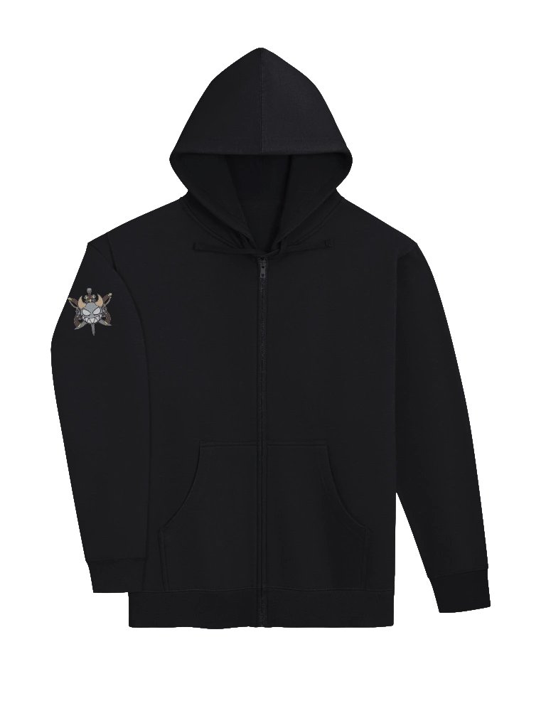 GreyDev1l zipper hoodie! product image (3)