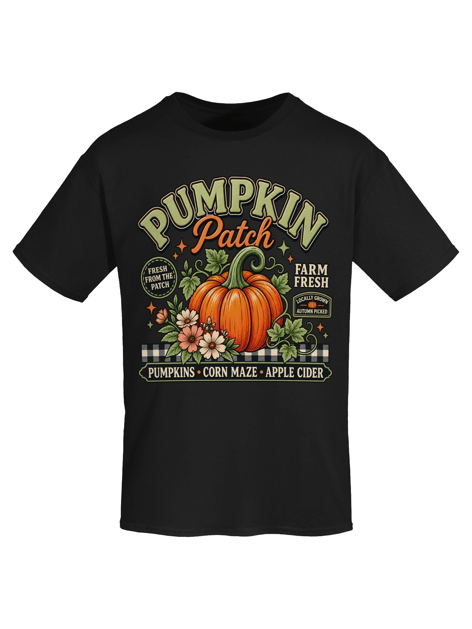 Pumpkin Patch T-Shirt - Vintage Autumn Graphic Tee product image (23)