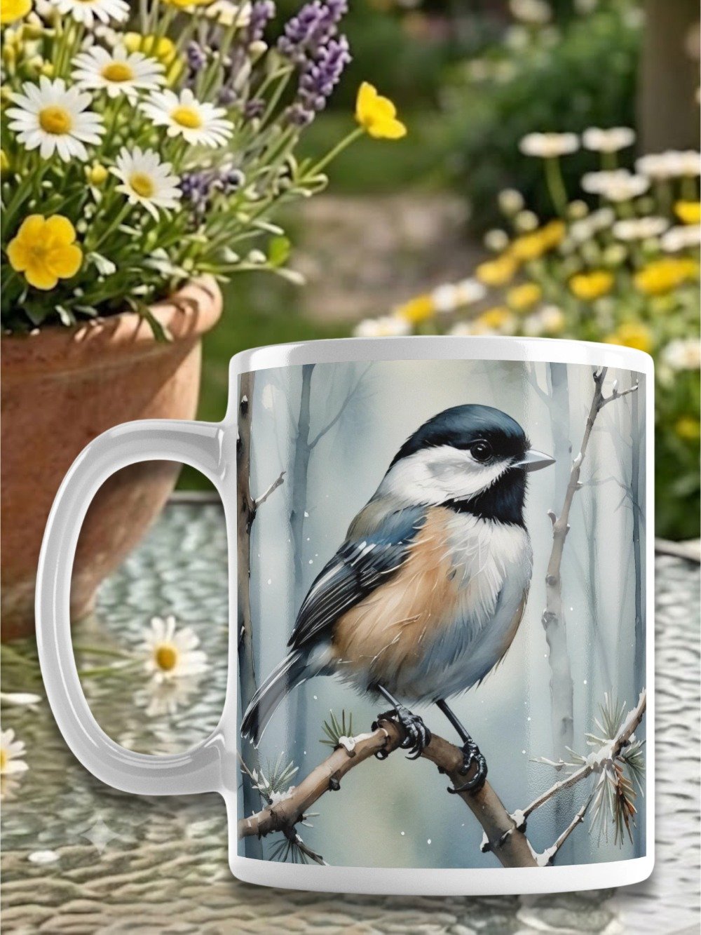 Black-Capped Chickadee | Bird Coffee Mug product image (1)