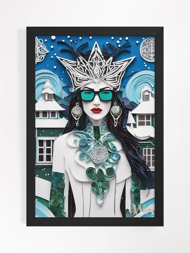 Winter Wiccan 06 - Framed Matte Poster product image (1)