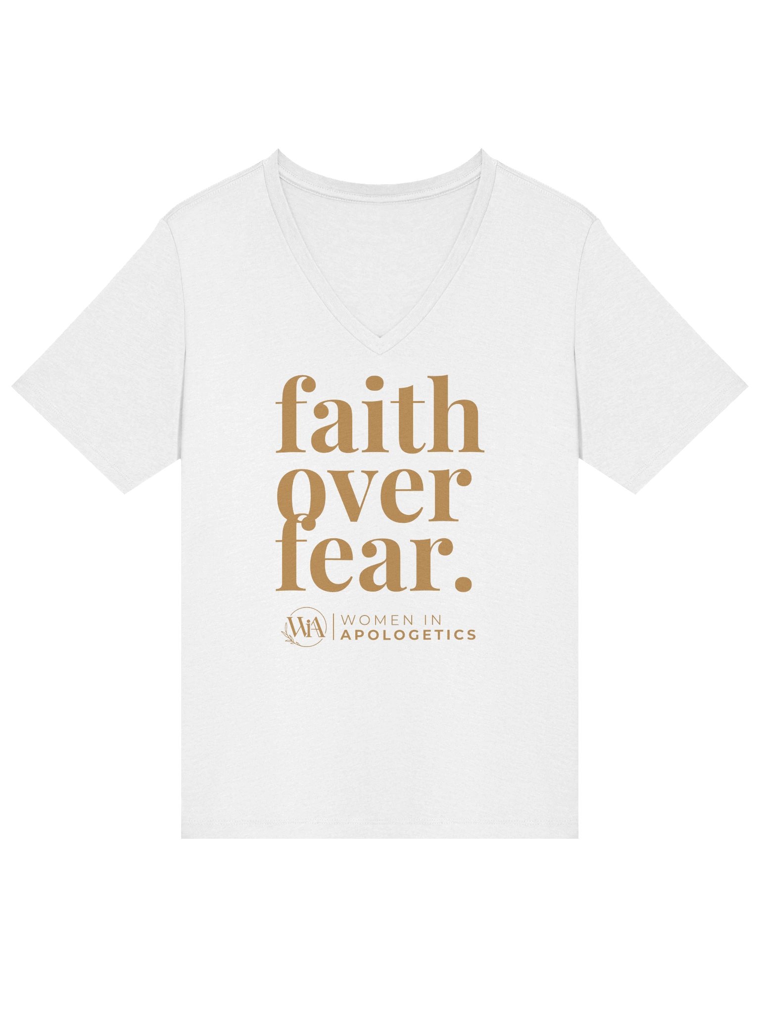 Faith Over Fear Relaxed V-Neck product image (13)
