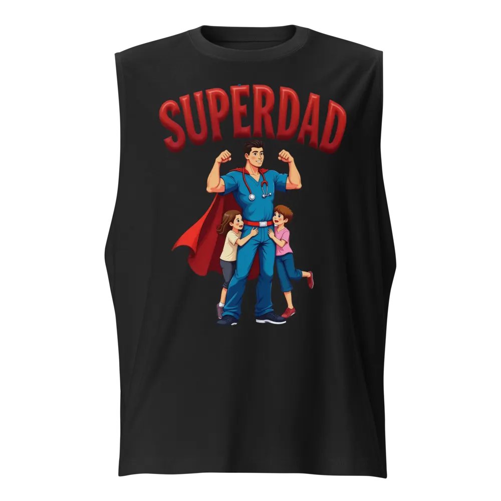 Superdad Hero Muscle Tank product image (1)