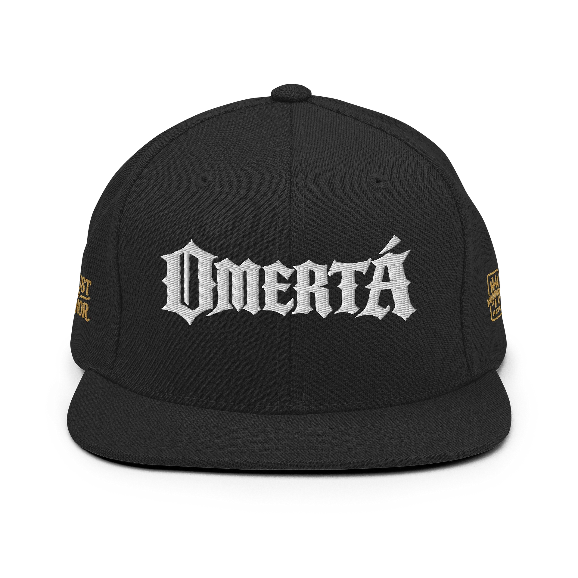 OMERTÀ - embroidered 6 panel Flatbill snapback product image (7)