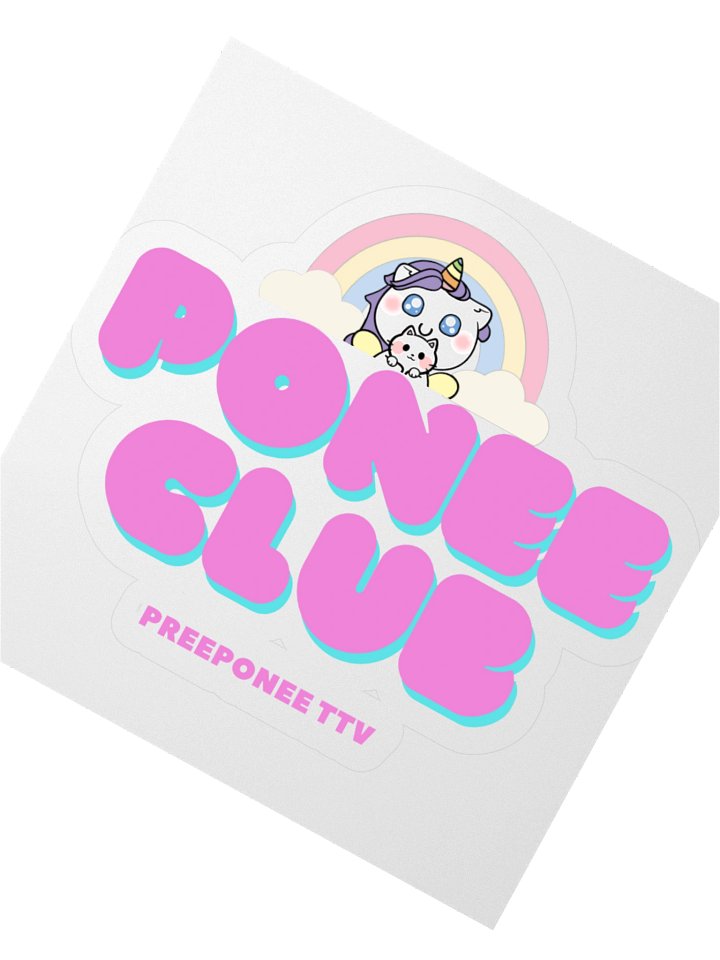 PONEE CLUB Kiss Cut Stickers product image (3)