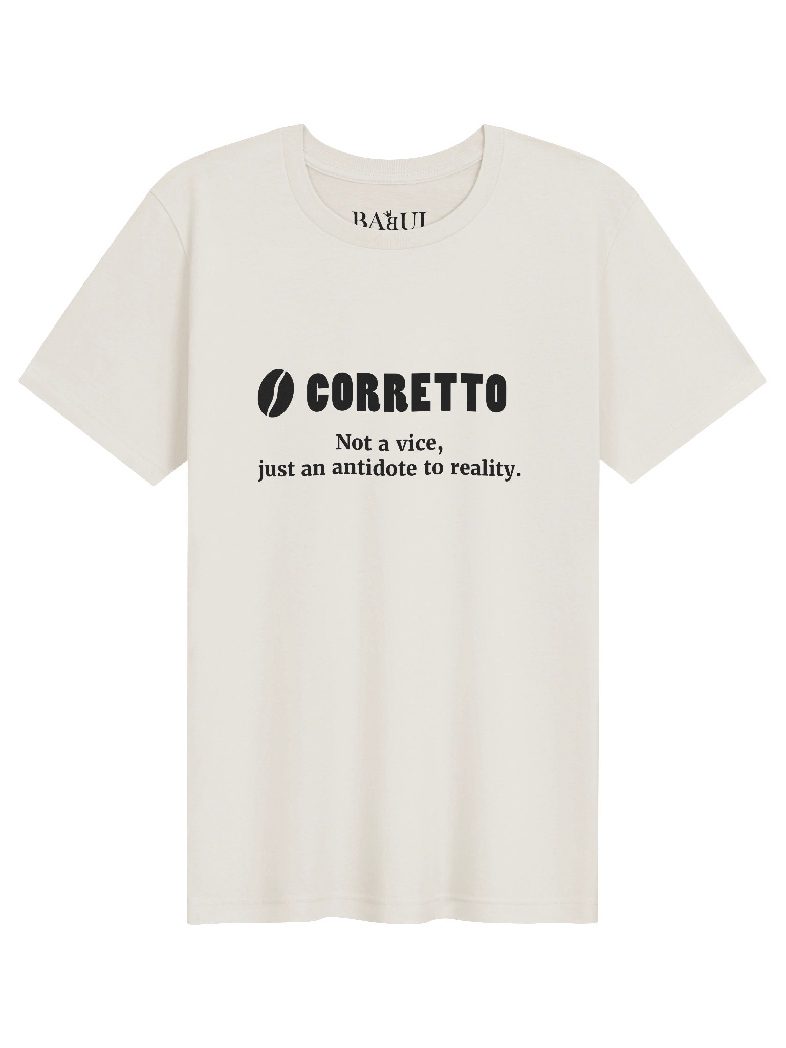 CoffeeTherapy T-Shirt – Irony Is the Best Cure (Right After Coffee) product image (1)