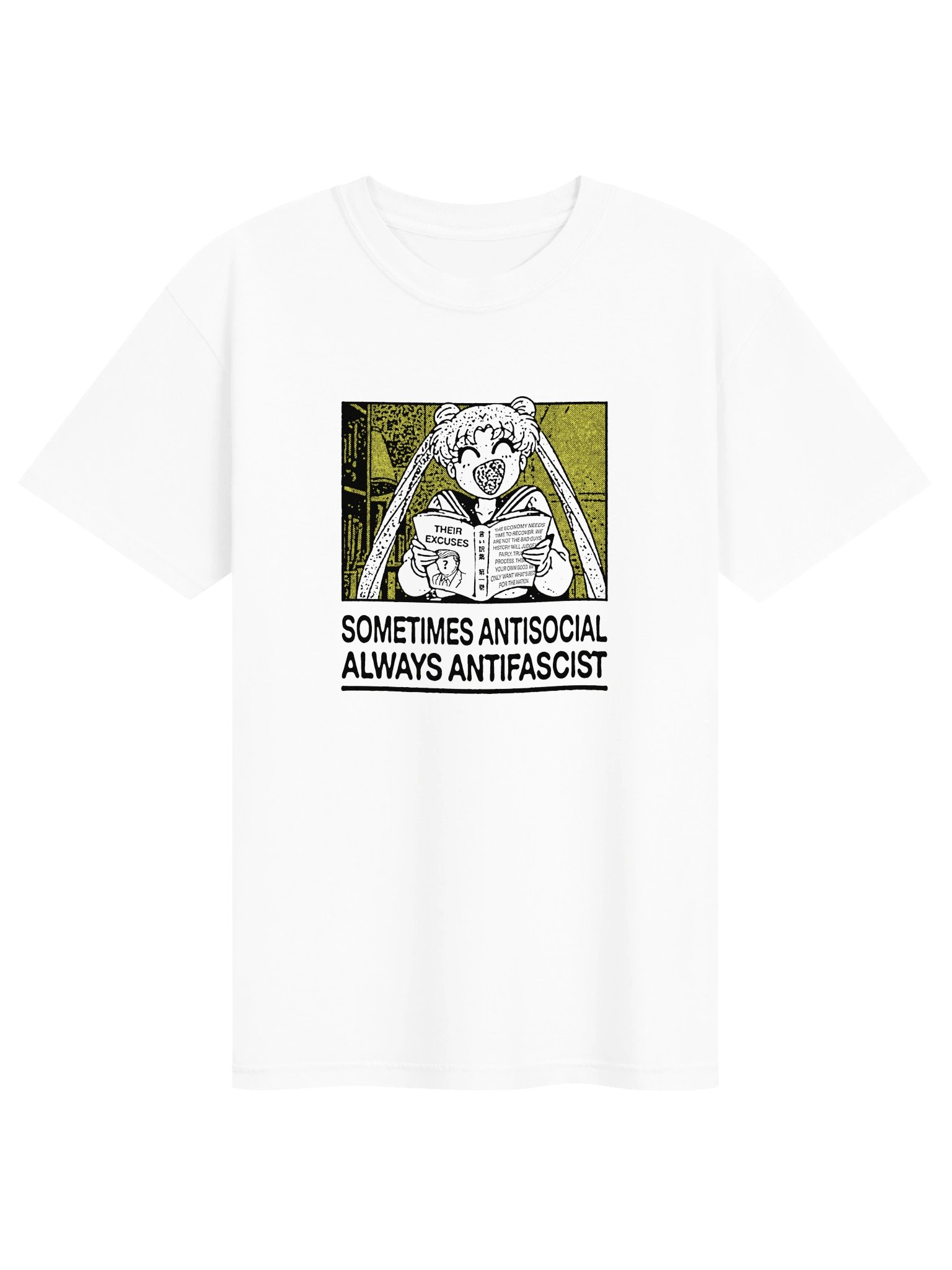 SOMETIMES ! T-shirt. white vers. product image (1)