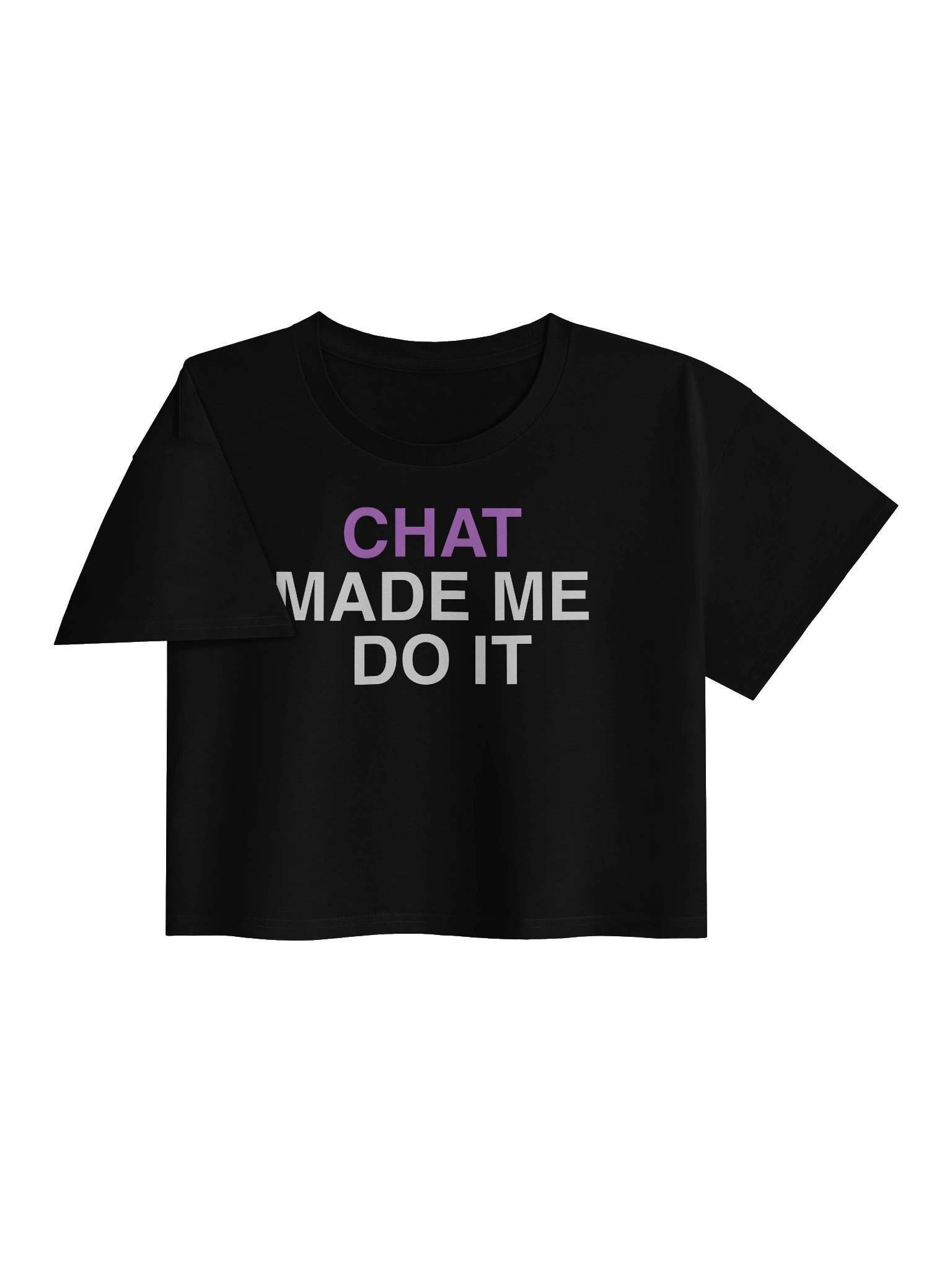 Chat Made Me Do It Crop product image (3)