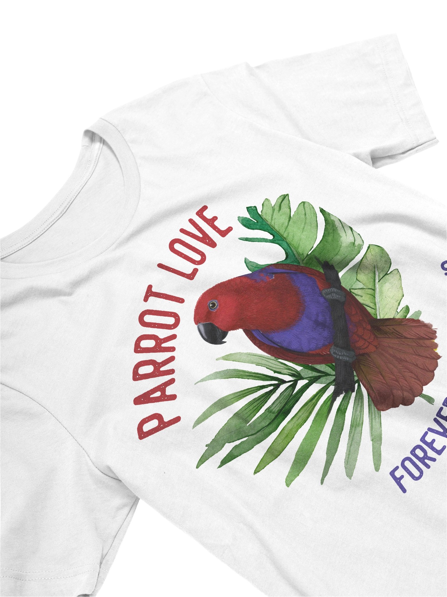 Parrot Love Eclectus Unisex T-Shirt product image (2)