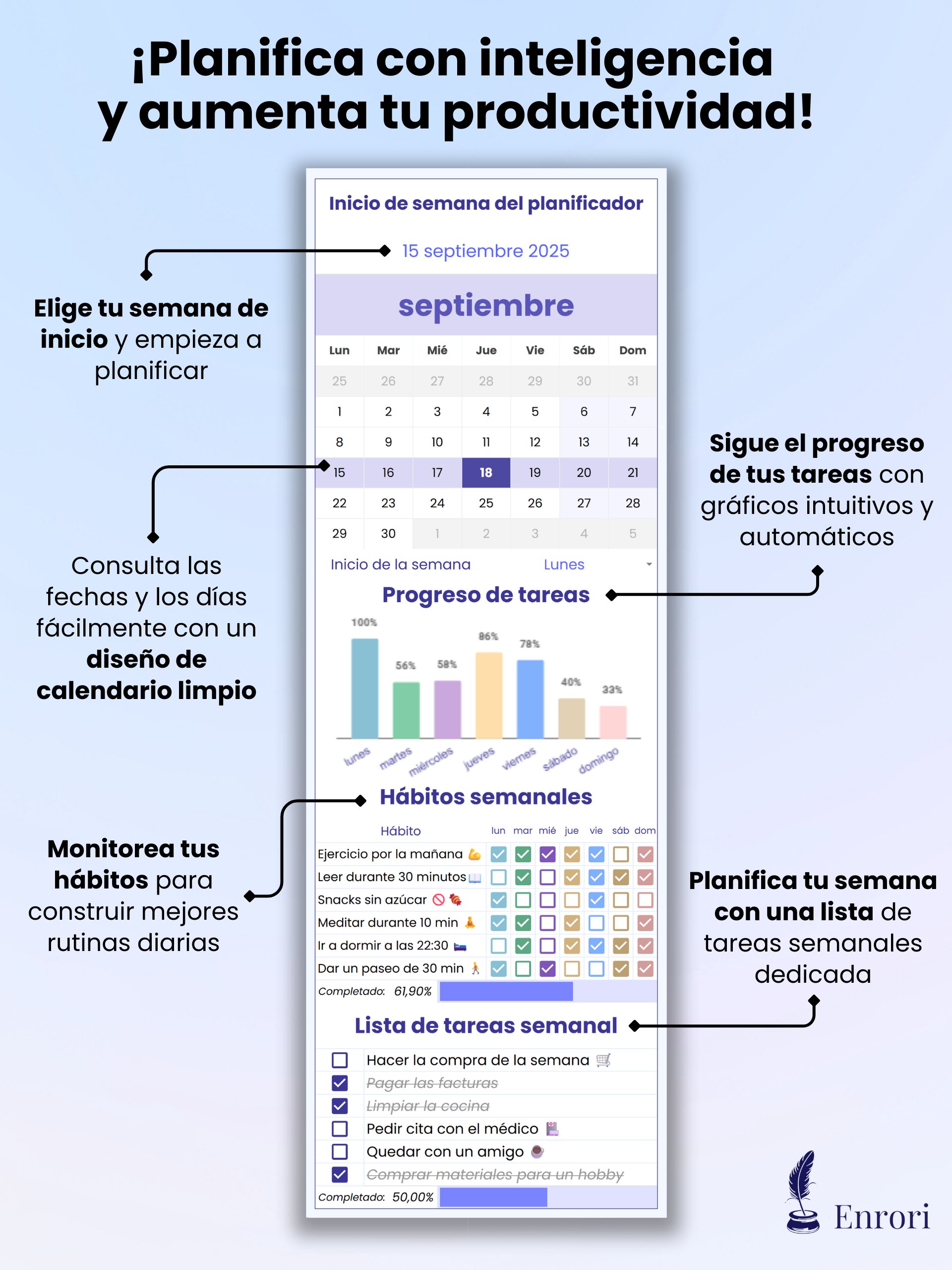 Planificador Diario y Semanal product image (4)