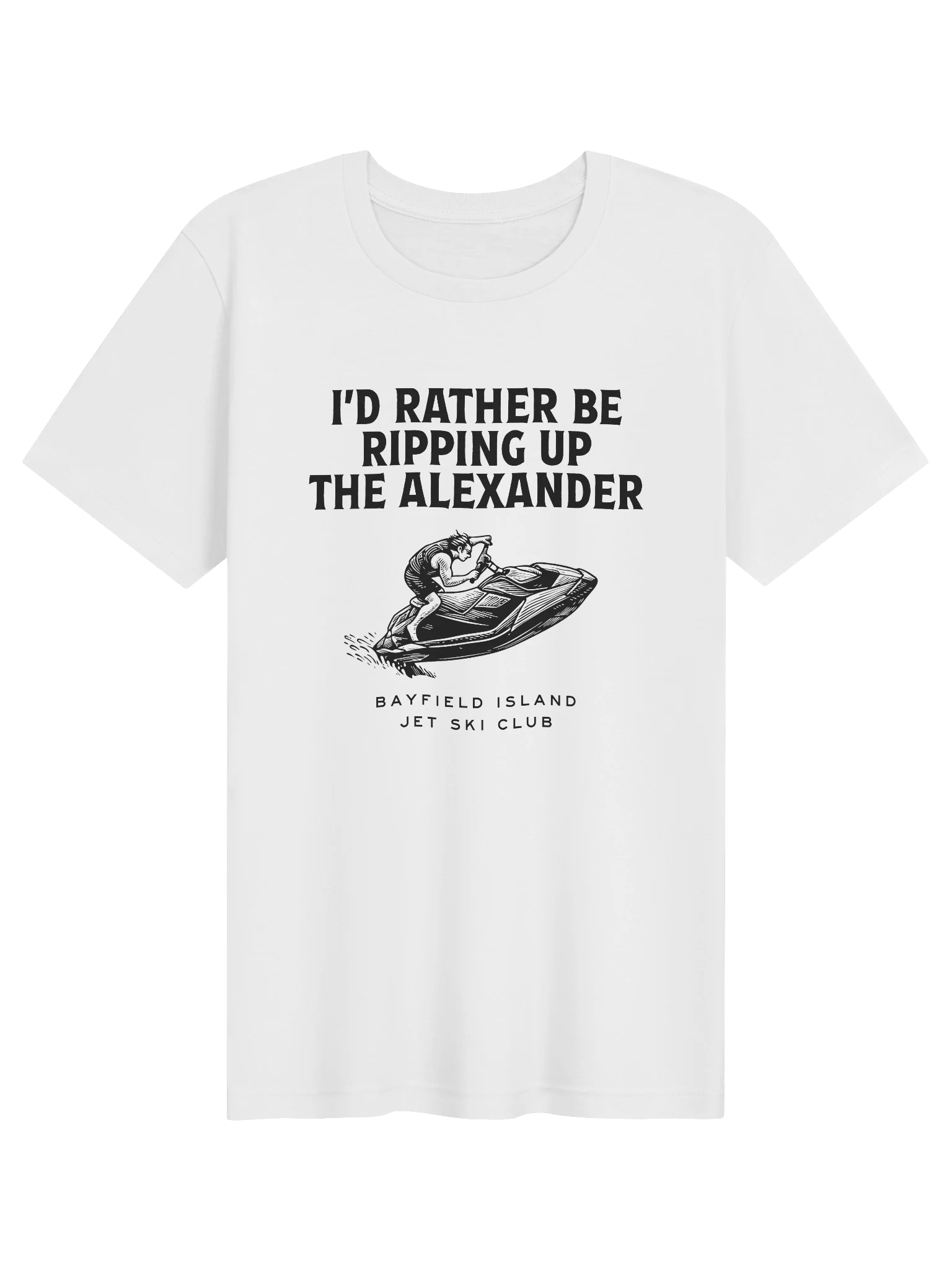Bayfield Island Jet Ski Club T-Shirt product image (41)