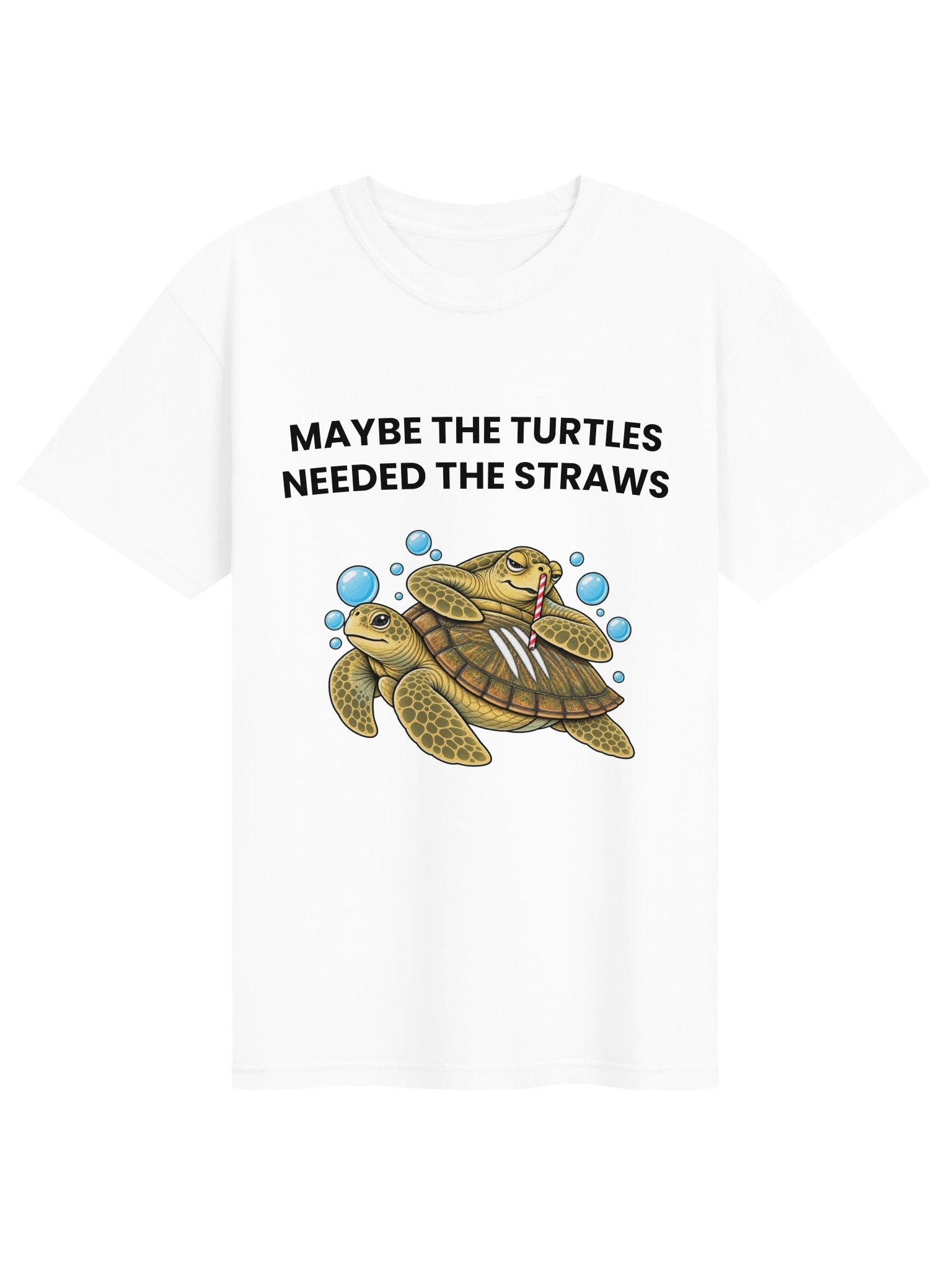 MAYBE THE TURTLES NEEDED THE STRAWS product image (5)