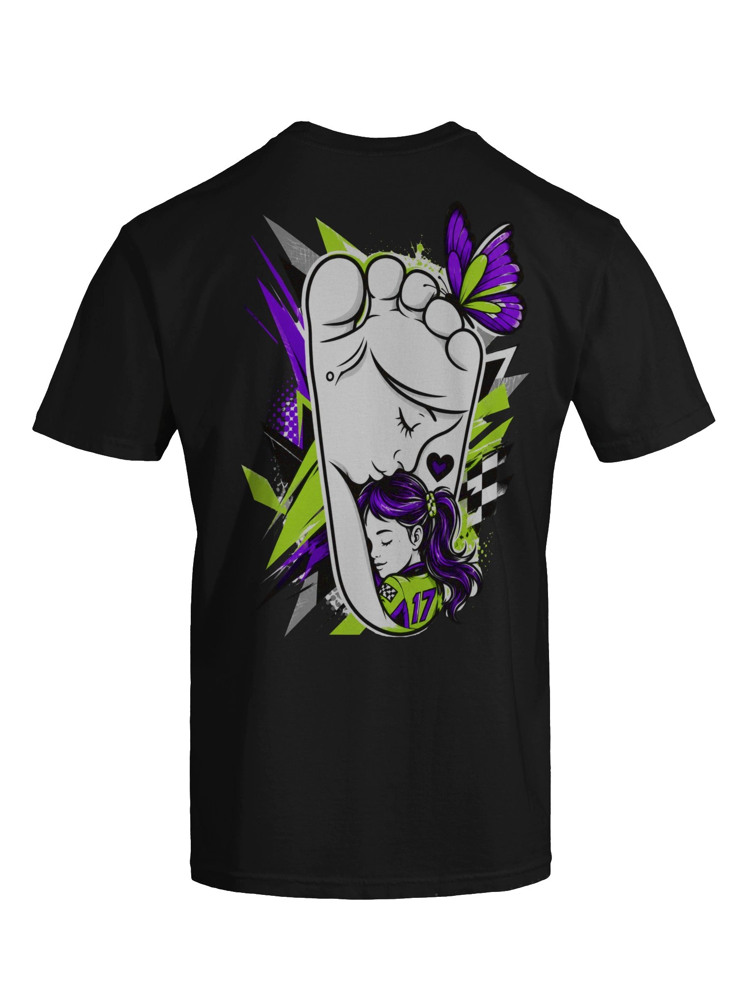 Spark Derby Neon Collision Tee product image (7)