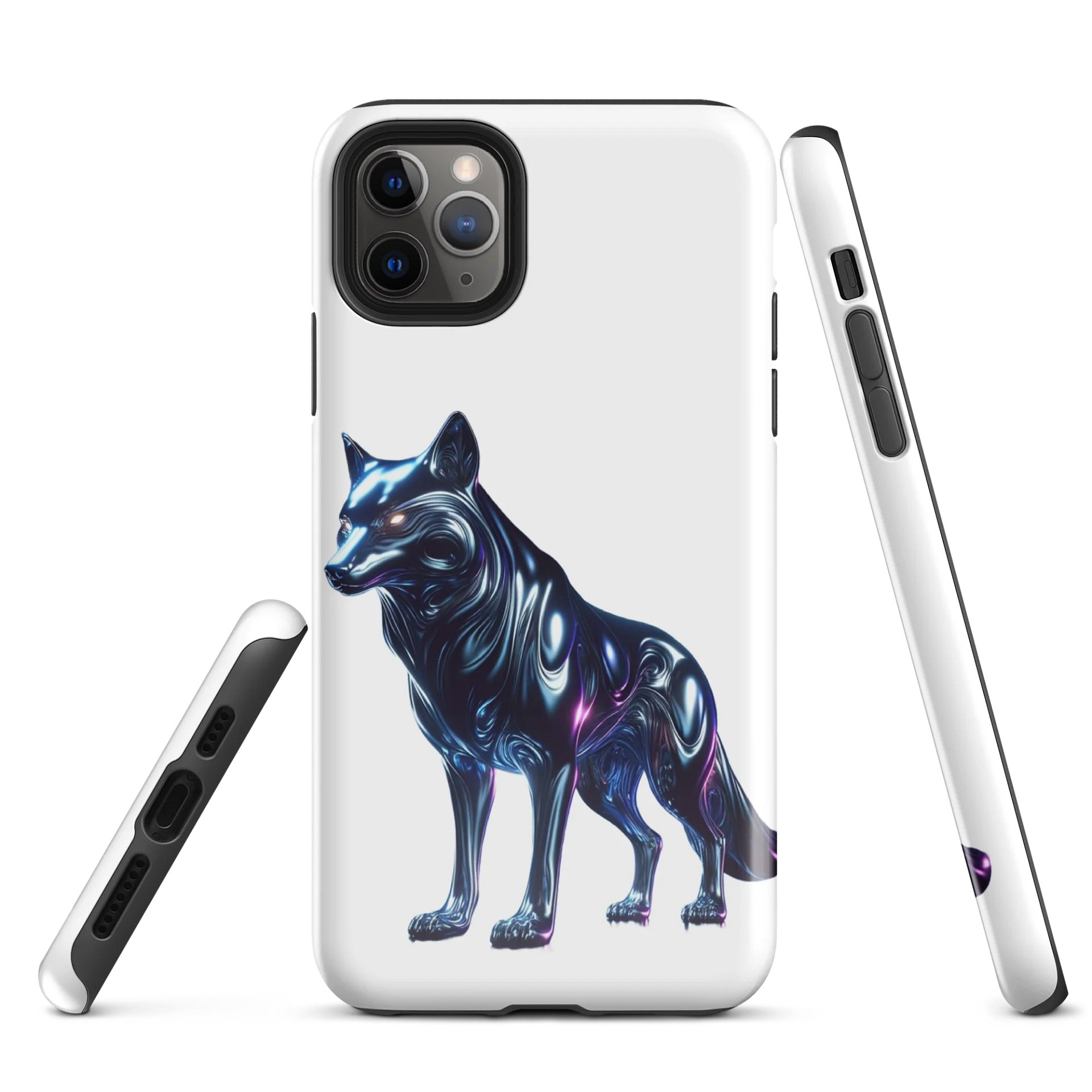 Liquid Metal Wolf #2 Tough Case for iPhone product image (5)