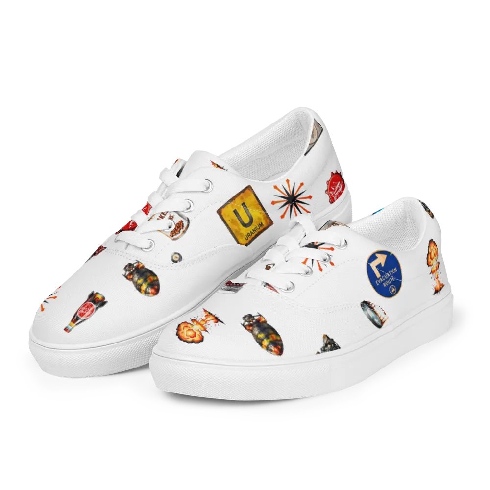 Pop Culture Parody Lace-Up Shoes #fallout product image (9)