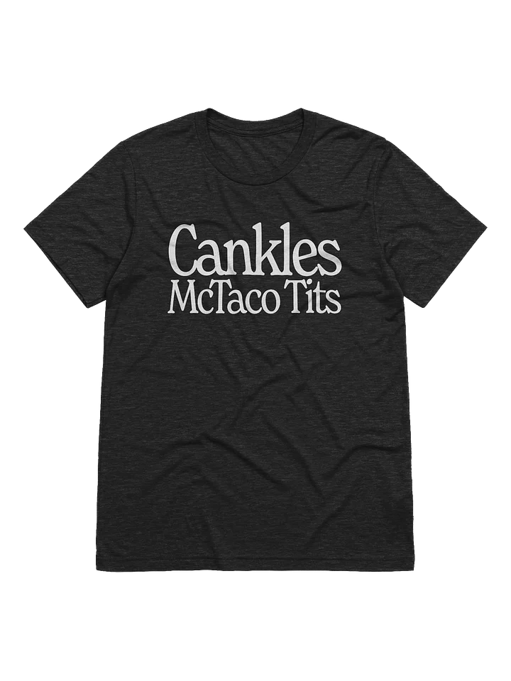 Cankles Unisex T-Shirt (Black) product image (1)