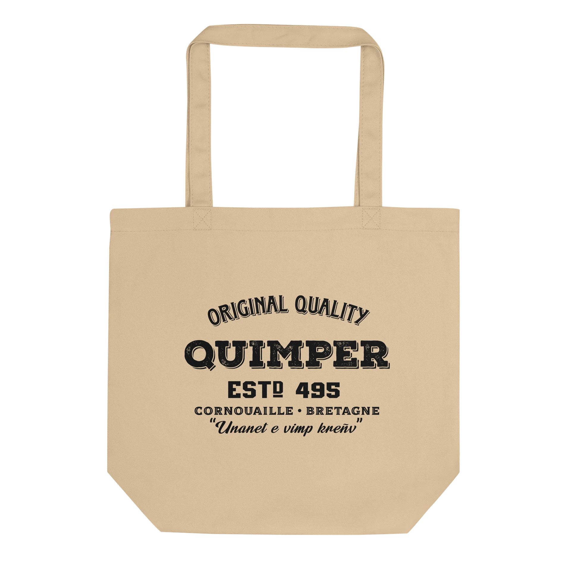 Tote Bag 100 % Coton Éco-Responsable “Quimper 495” product image (1)