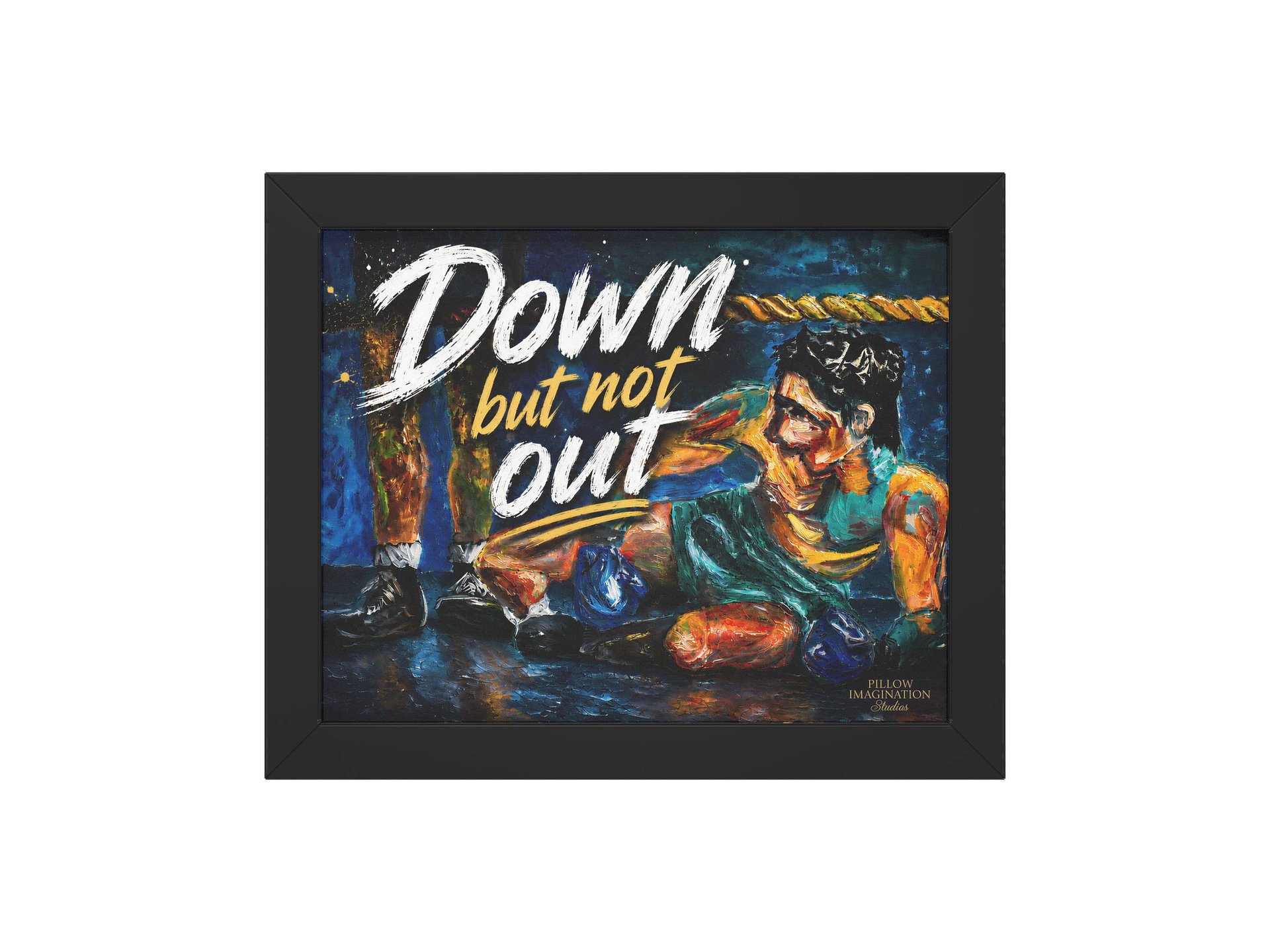 Down But Not Out — Framed Print product image (4)