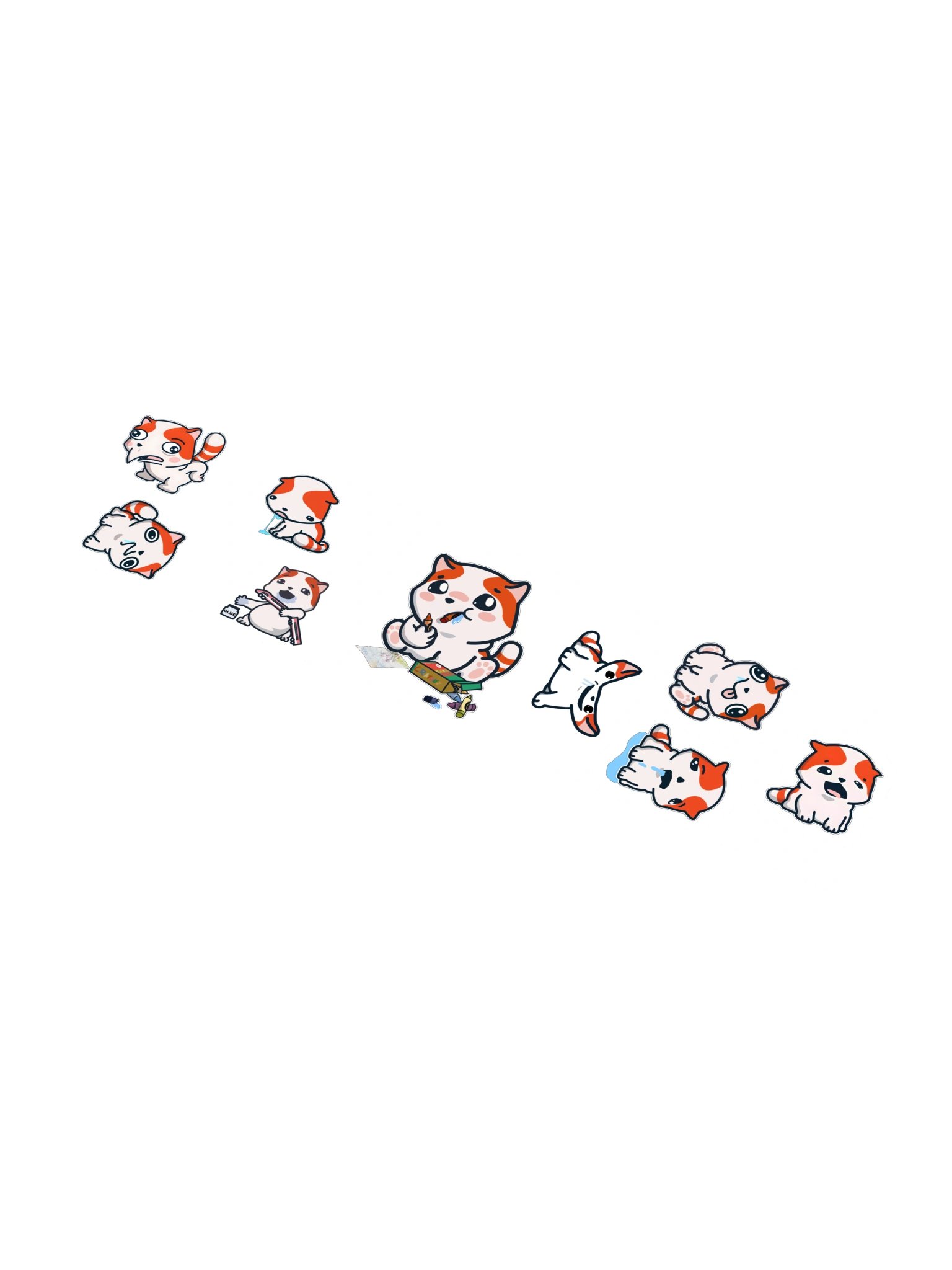 LOW IQ Marsey Sticker Sheet product image (1)