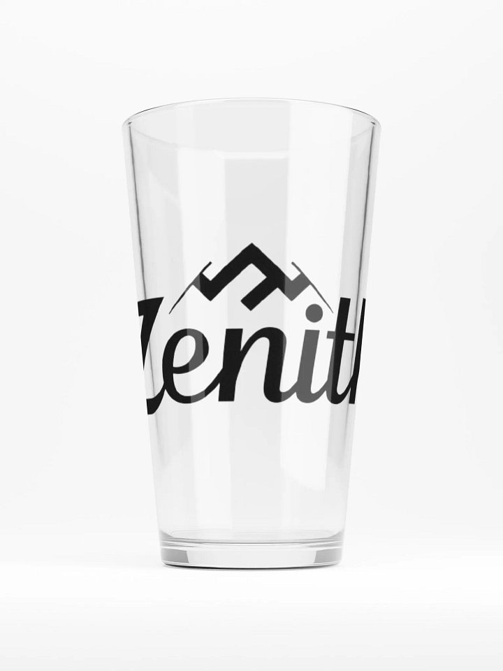 Zenith 16oz Shaker Pint Beer Glass with Exclusive Brand Design product image (1)
