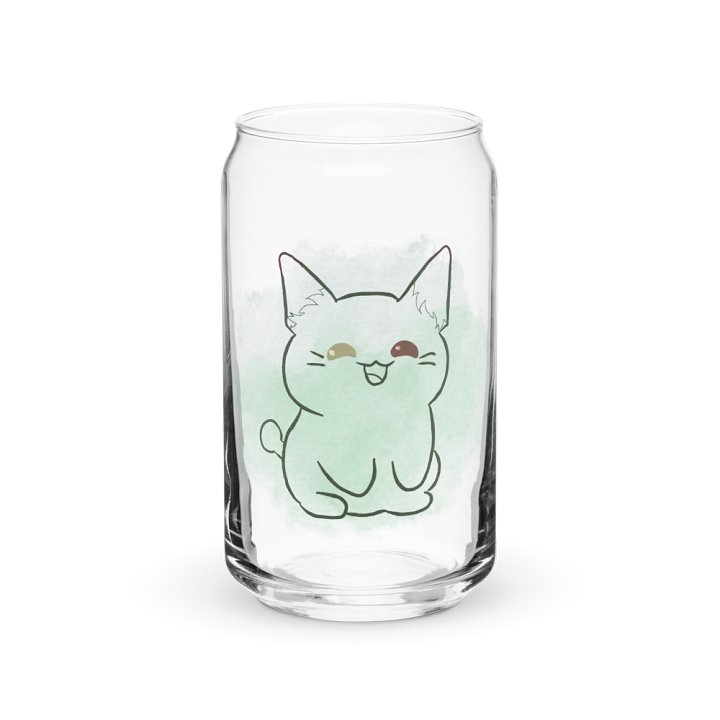 Moss Sprout Mascot Can-Shaped Glass product image (1)
