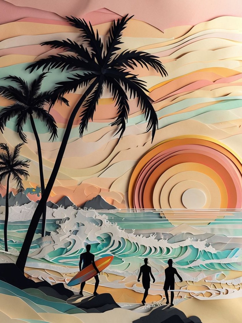 Tropical Serenity Framed Poster product image (1)