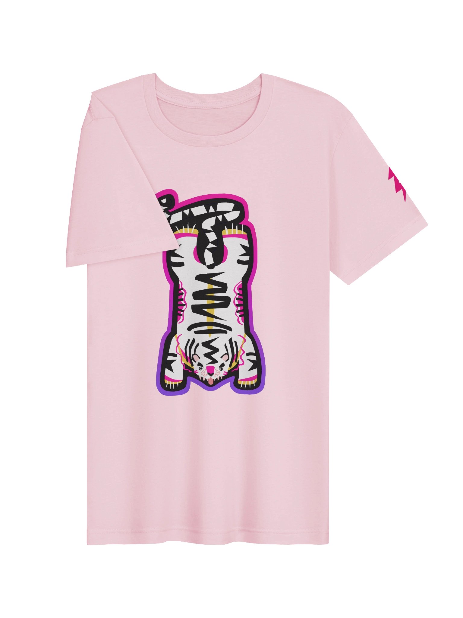 Pink and Purple Tiger - T-Shirt product image (2)