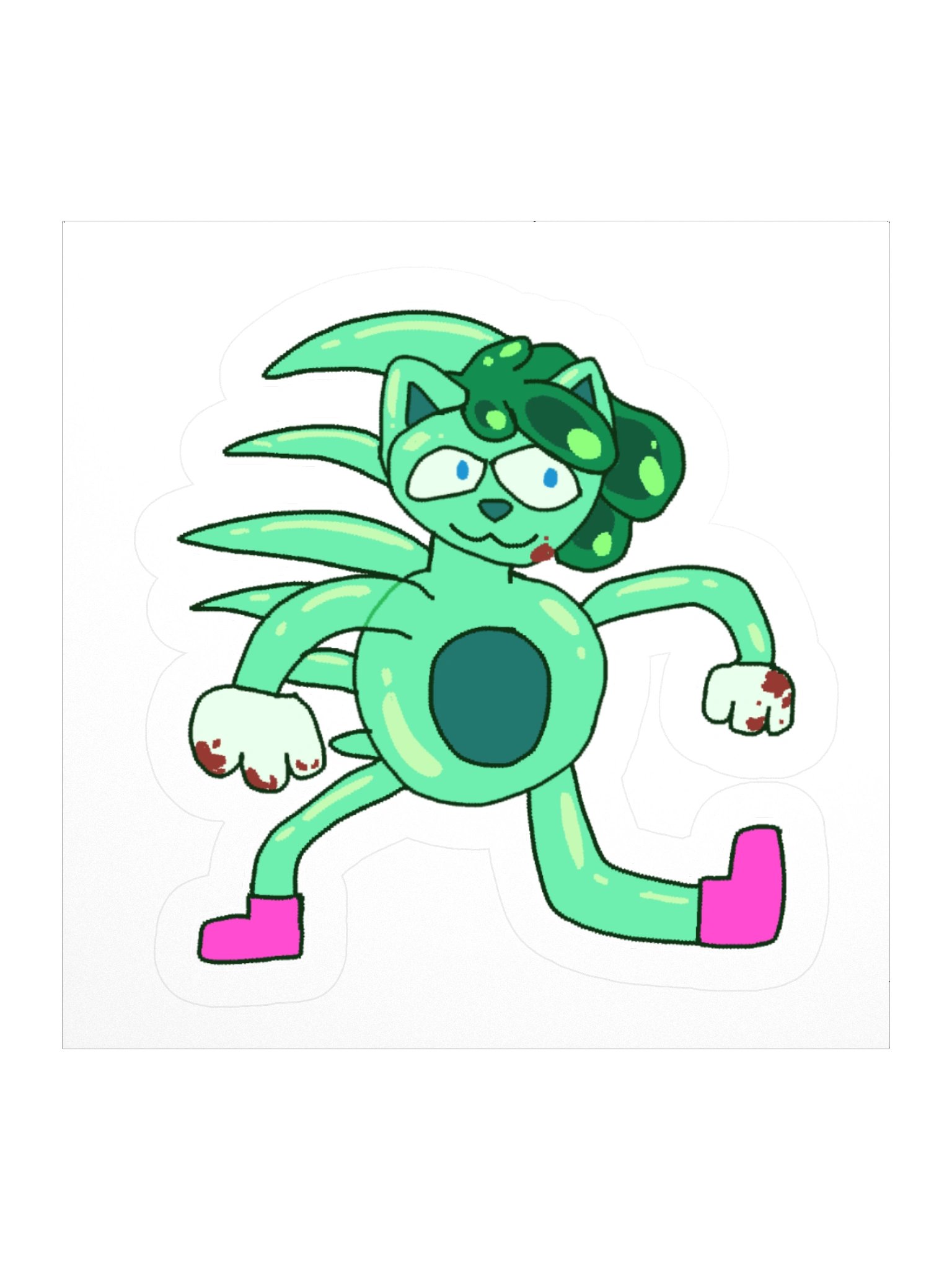 SlimeyJade - Slimey Sanic [sticker] product image (1)