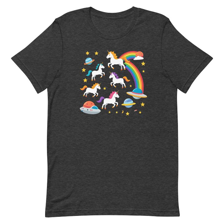 Whimsical Unicorn Dream T-Shirt product image (2)