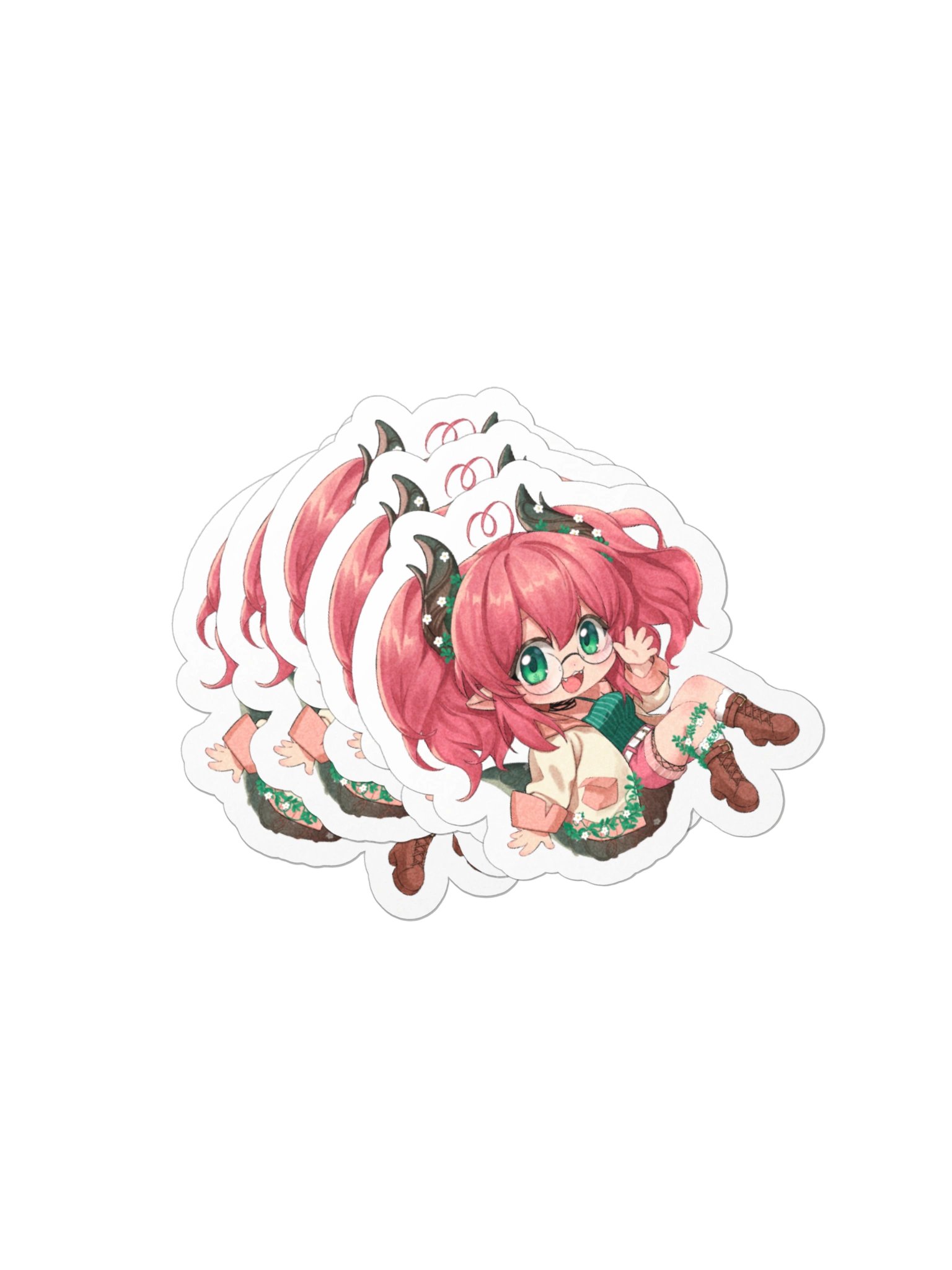 melodii anniversary chibi sticker 🍉 product image (14)