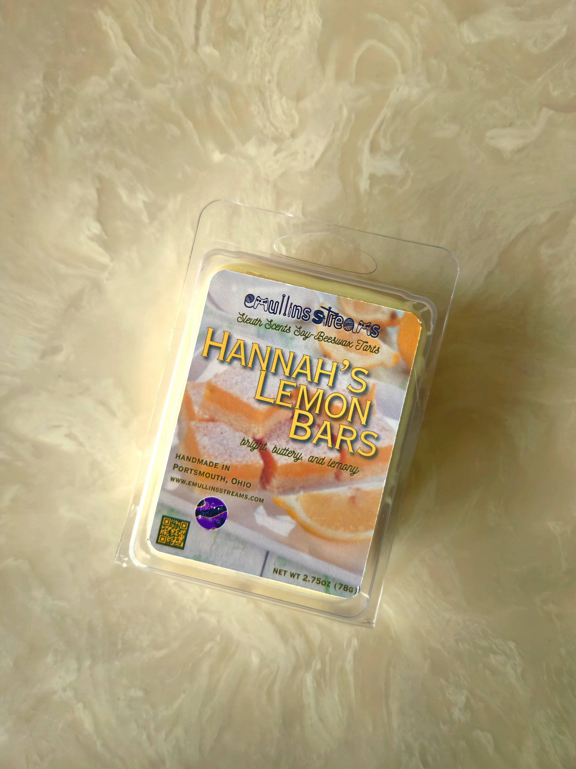 Hannah's Lemon Bars Wax Melts product image (1)