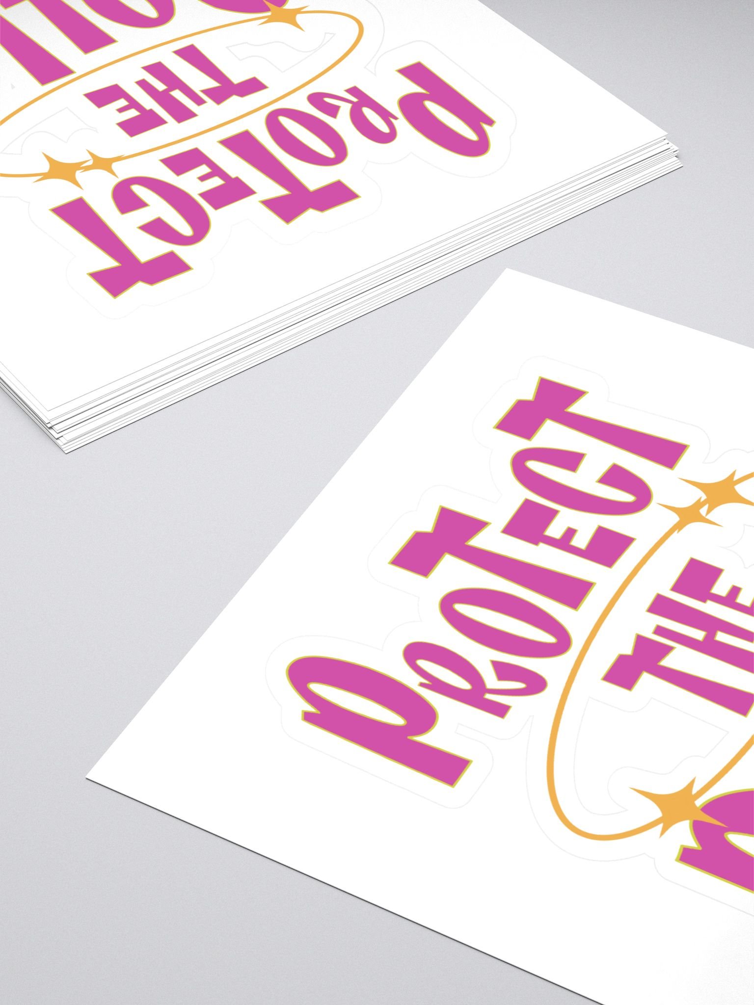 Protect the Dolls Kiss Cut Stickers product image (4)