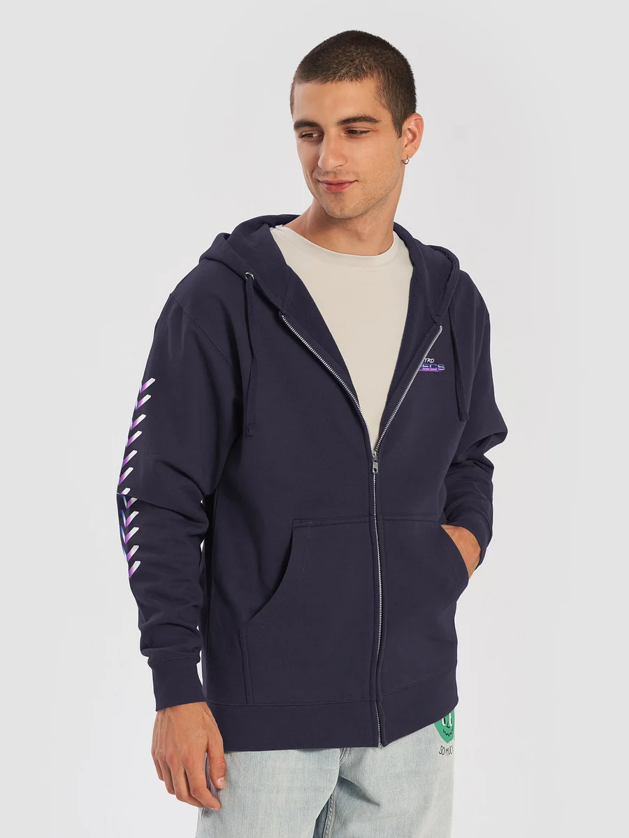 RETRO SPECS: Fleece Zip Up Hoodie product image (5)