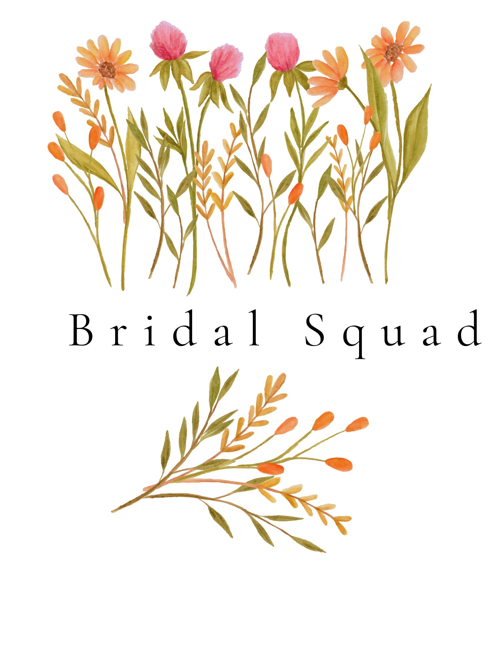 Bridal Squad 006 Wild Flowers Floral Bliss Travel Mug product image (7)