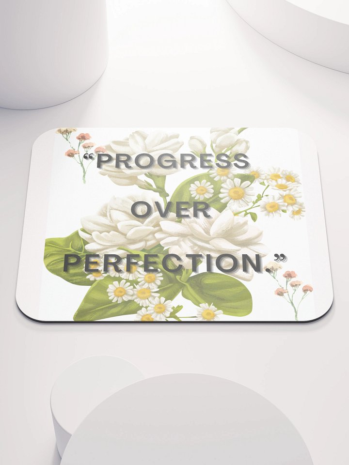 Floral Motivation Mouse Pad product image (1)