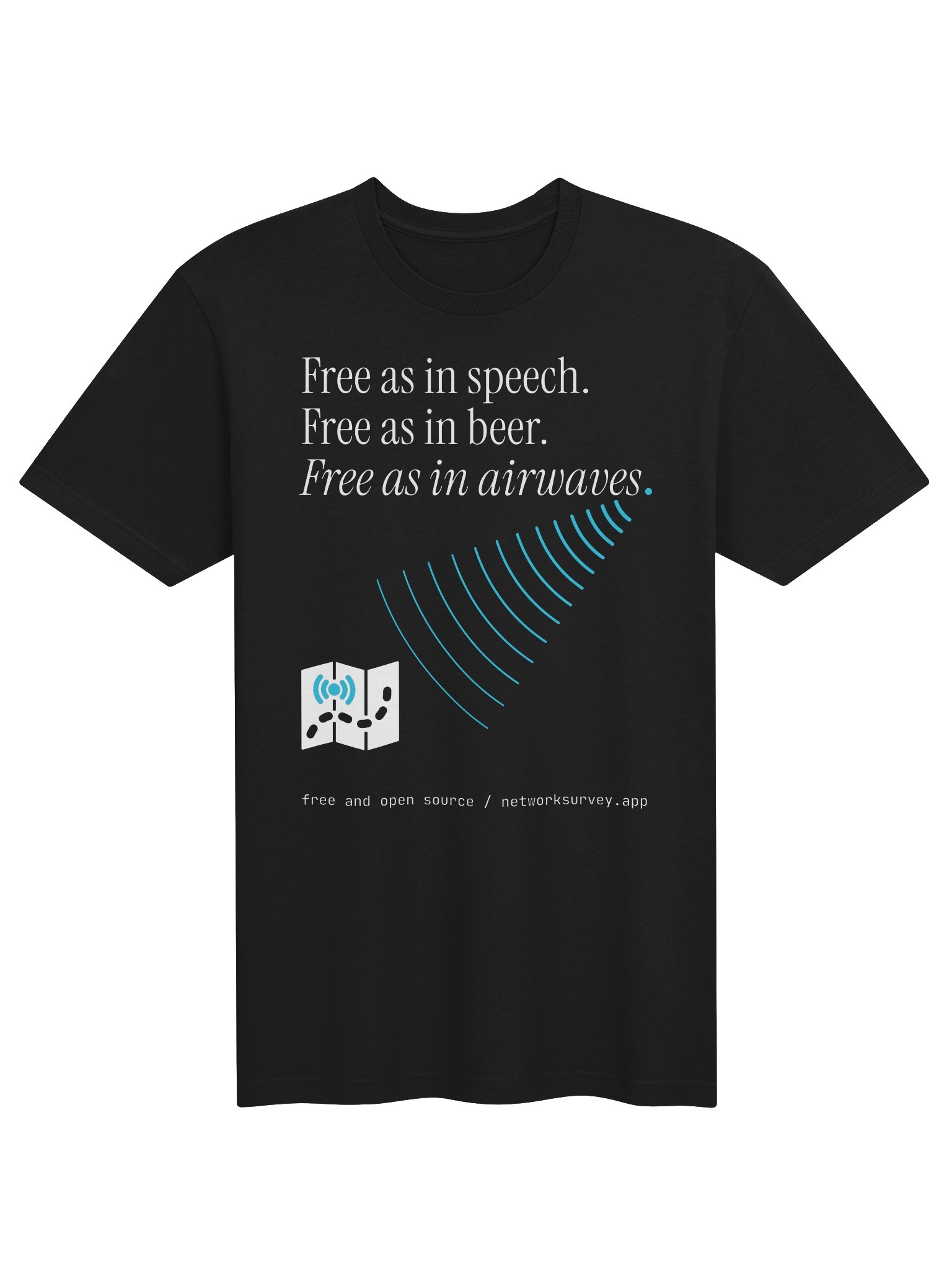 Free as in Airwaves Tee product image (1)