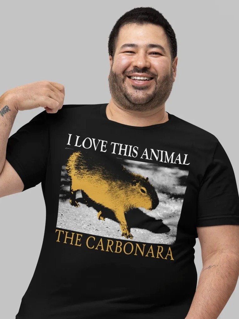 'Carbonara Capybara' Shirt product image (2)